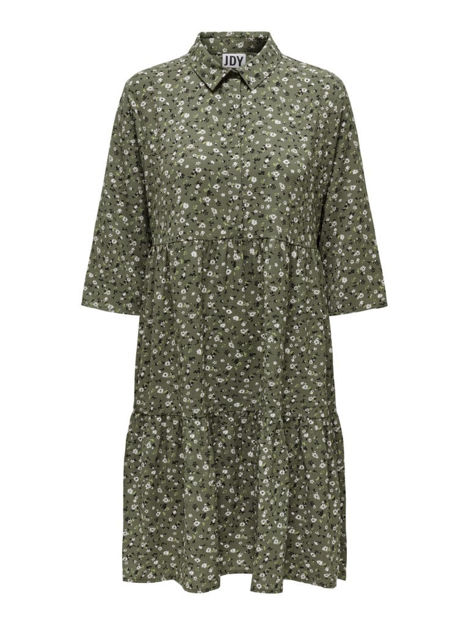 JDYPIPER 3/4 SHIRT DRESS WVN