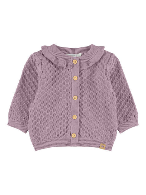 NBFSALONE LS KNIT CARDIGAN