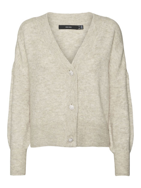 VMLEFILE LS V-NECK JEWEL CARDIGAN