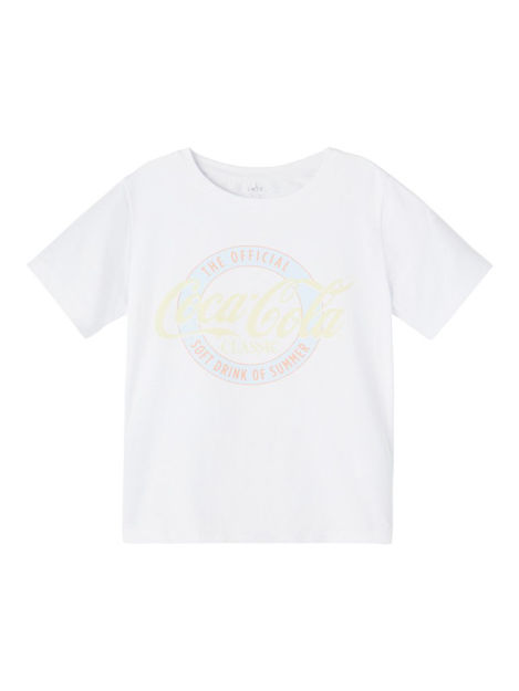 NLFCOCOCOLA MAJSE SS SHORT R TOP