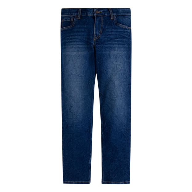 DENIM PANTS LOOSE TAPER STRETCH