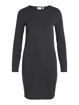 VIMODALA O-NECK L/S MIDI DRESS