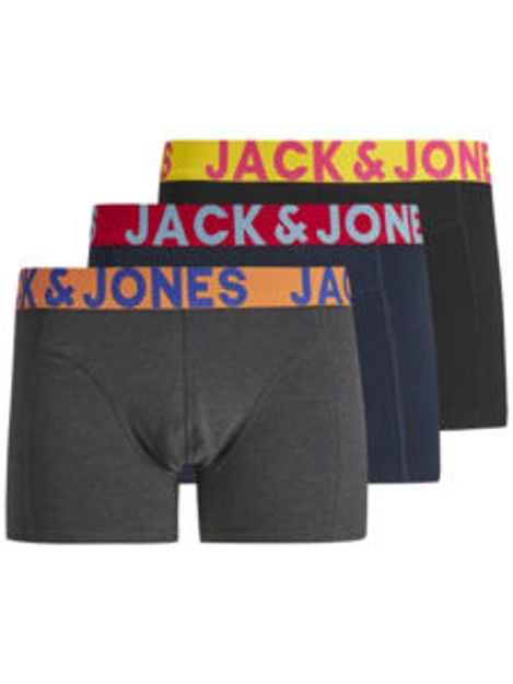 JACCRAZY SOLID TRUNKS 3 PACK NOOS JNR