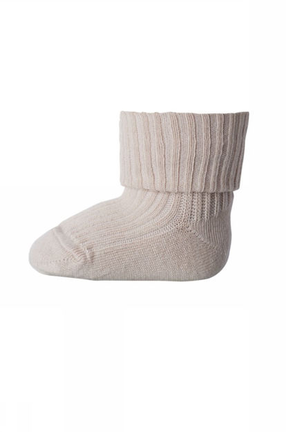 Cotton rib baby socks