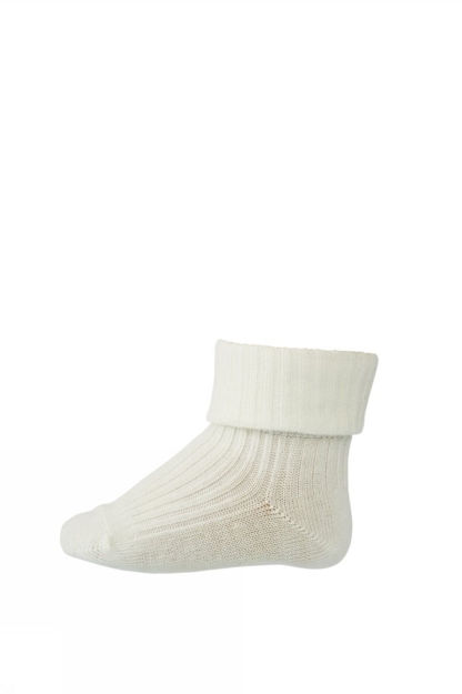 Cotton rib baby socks