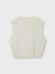 NLFNOBEL LS CROP KNIT VEST