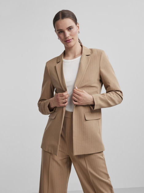 PCBOSSY LS LOOSE STRIPED BLAZER NOOS