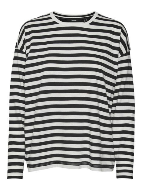 VMMOLLY LS STRIPE TOP