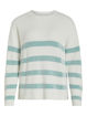 viril stripe l/s knit top noos.