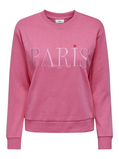 JDYPARIS L/S EMB SWEAT JRS NOOS