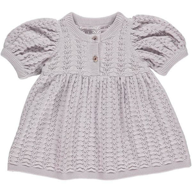 KNIT NEEDLE OUT DRESS BABY