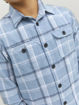 JCOBEN CLASSIC CHECK OVERSHIRT LS JNR