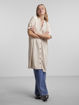 PCVINSTY SS LINEN SHIRT DRESS