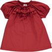 Poplin frill ss dress baby