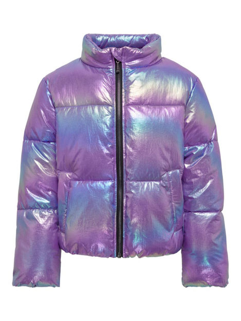 Kogceline metallic short puffer