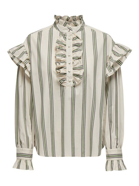 Onlmalou frill stripe top