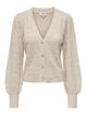 ONLLIA LS LIFE PEARL V - NECK CARDIGAN KN