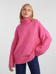 PCNANY LS LOOSE ROLL NECK KNIT NOOS