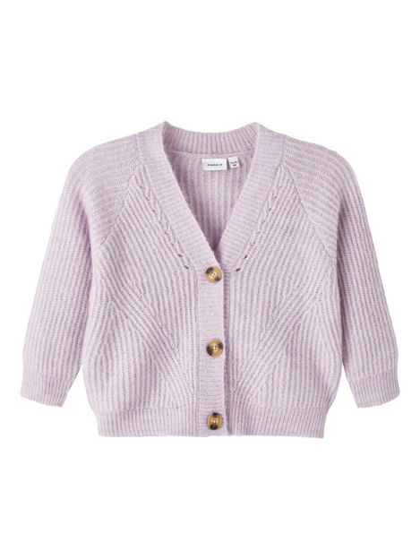 Nmfretulle ls knit cardigan