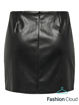 ONLLENI FAUX LEATHER SLIT SKIRT