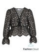 VIMEDEA L/S LACE TOP