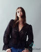VIMEDEA L/S LACE TOP