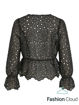 VIMEDEA L/S LACE TOP