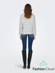 ONLLAURA L/S BOXY STRIPE TOP JRS