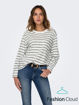 ONLLAURA L/S BOXY STRIPE TOP JRS