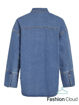 VIMAYA L/S LOOSE DENIM SHIRT