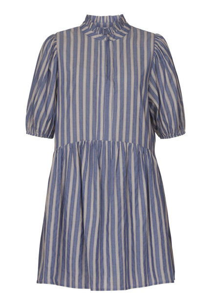 STRIBET BLUE/CREAM DRESS