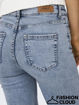 onlblush mid sk flared jeans.