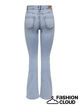 onlblush mid sk flared jeans.