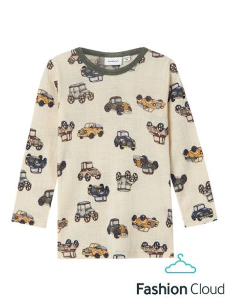 NMMWANG WOOL NEEDLE LS TOP NOOS
