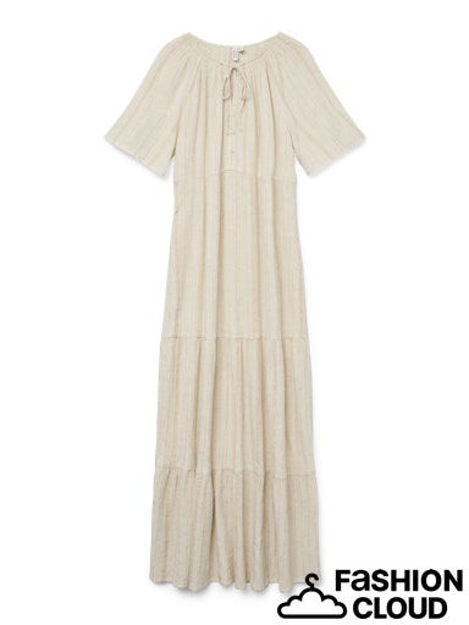 VMDAHLIA S/S ANKLE DRESS