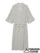VMROSITA 3/4 V-NECK CALF DRESS