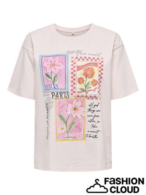 ONLMAYA FLOWER S/S TEE
