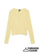 VMISA LS O-NECK CARDIGAN
