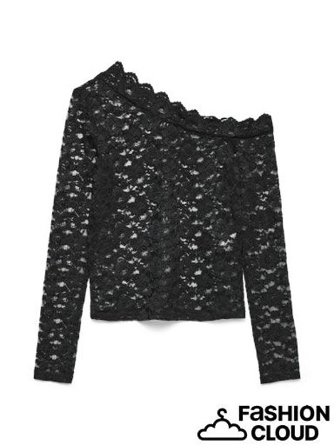 VMDEA LS ONE SHOULDER TOP