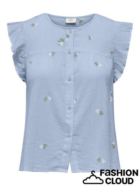 JDYALBA S/L FRILL SHIRT